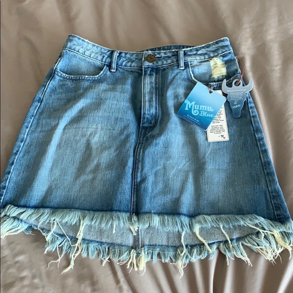Mumu Jean skirt